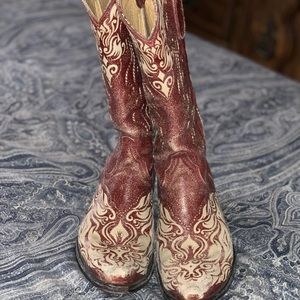 Old Gringo Red flame boots (goat skin)